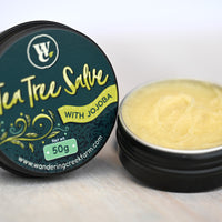 Tea tree salve with jojoba